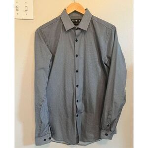 Men’s Topman Polkadot Dress Shirt